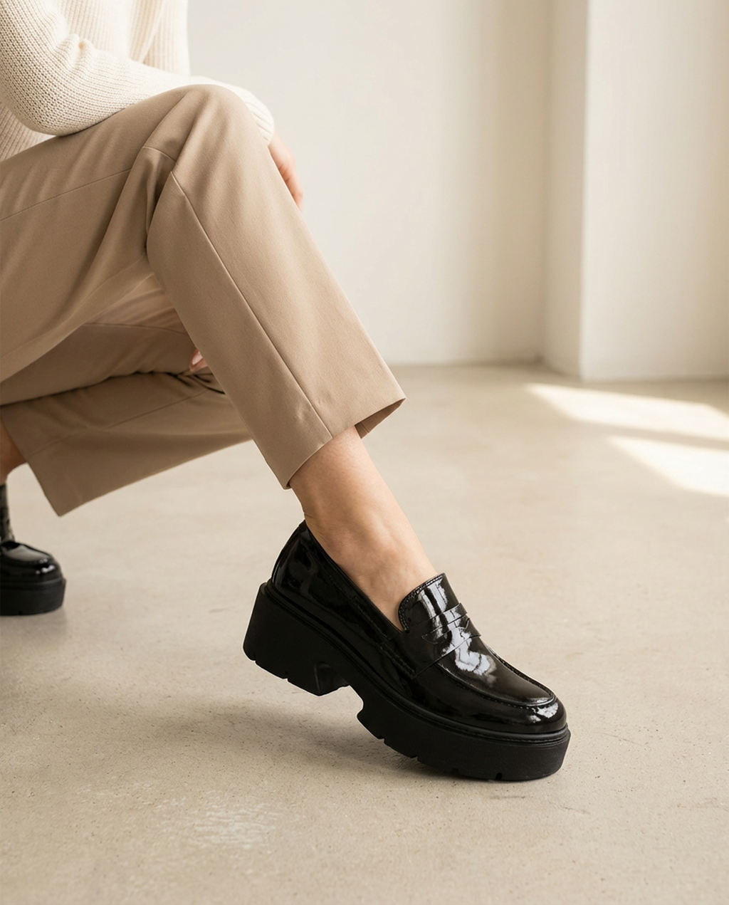 Loafer Adele - Black