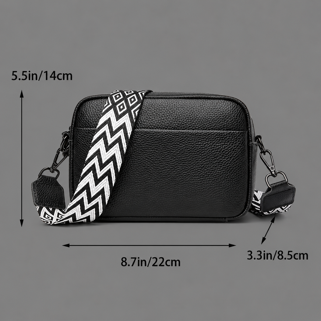 Bolso Crossbody de Piel Multifuncional